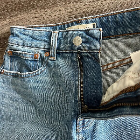 NWT Madewell The Petite Curvy '90s Straight Crop Jeans in Hazeldell Wash Size 24 - Picture 8 of 16